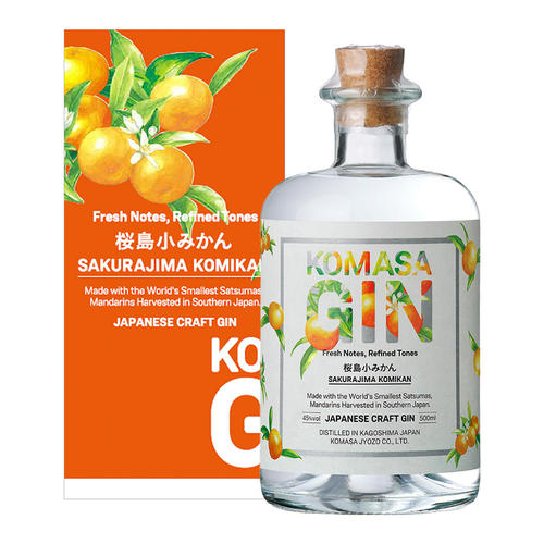 KOMASA　GIN　－桜島小みかん－
