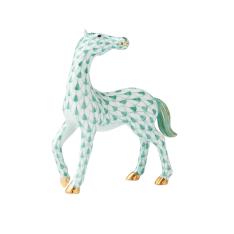 干支置物・うま（グリーン）