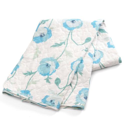 洗えるコットン敷パッド （ブルー・ピンク）