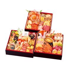 和・洋 三段重（W140）＜関西・岡山・鳥取・島根地域お届け＞381403