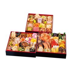 和・洋 三段重（W141）＜関西・岡山・鳥取・島根地域お届け＞381411