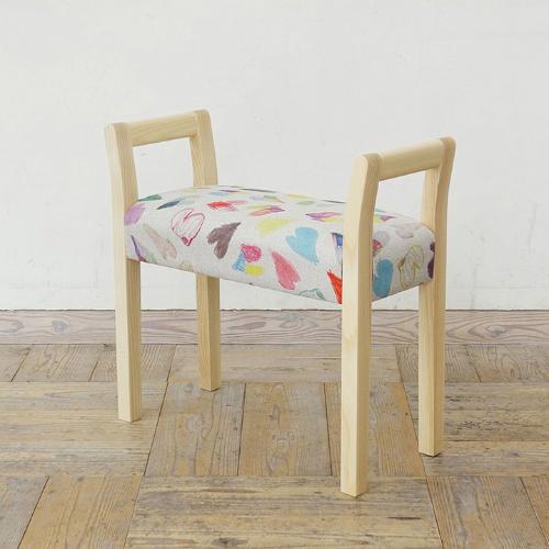 玄関スツール ダブルアーム