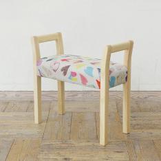 玄関スツール ダブルアーム