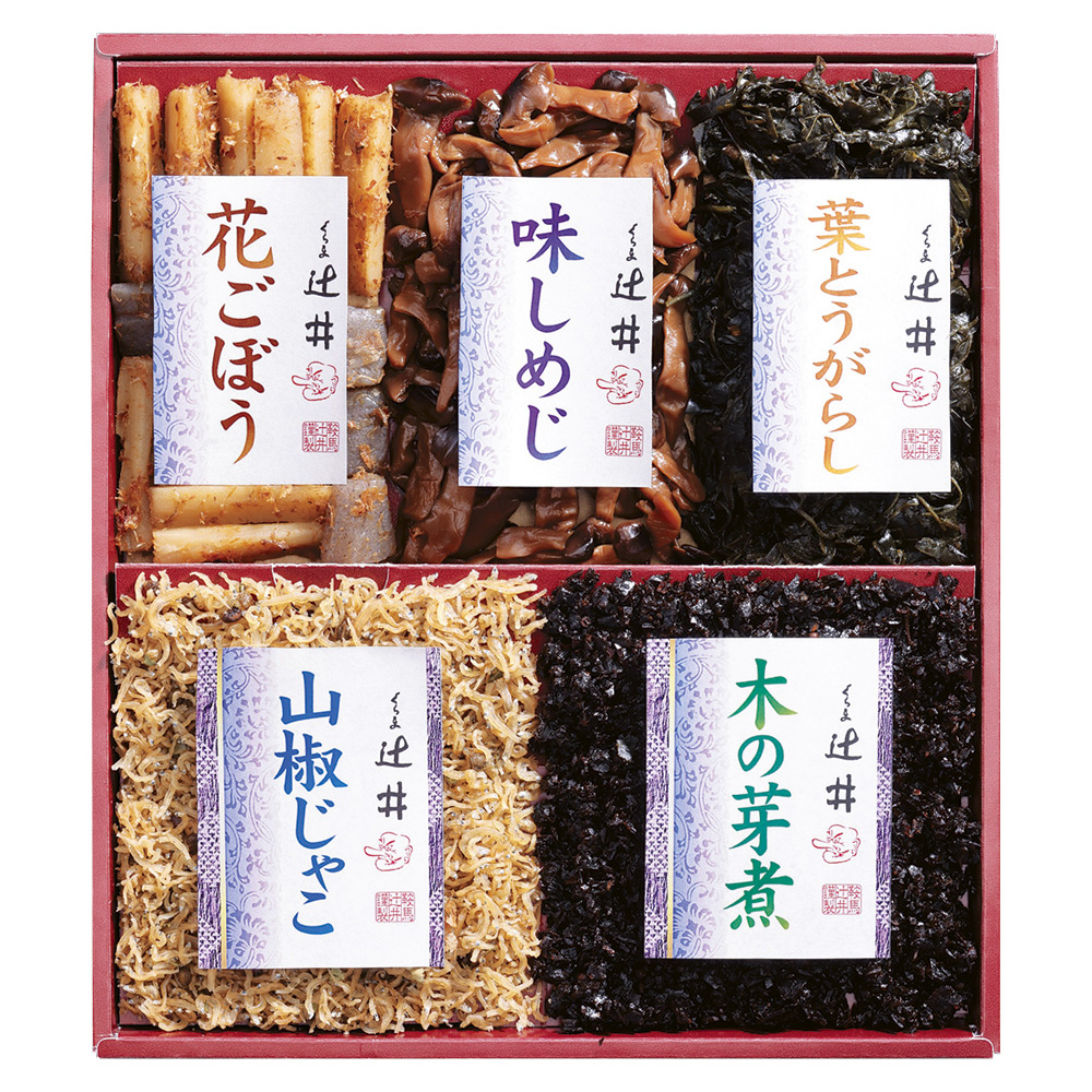 〈京都・鞍馬 くらま辻井〉京佃煮詰合せ