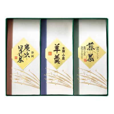 〈愛国製茶〉羊羹・銘茶詰合せ