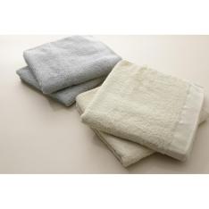 福袋 ＜テックカラー＞バスタオル4枚セット（グレー・アイボリー）