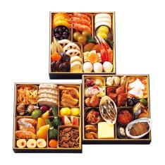 ＜高島屋ファームおせち＞和・洋 三段重（W146）＜関西・岡山・鳥取・島根地域お届け＞381462