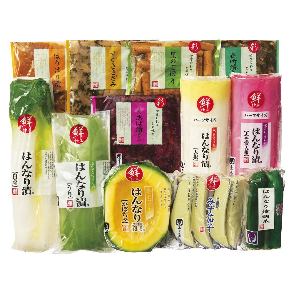 〈土井志ば漬本舗〉京のはんなり漬