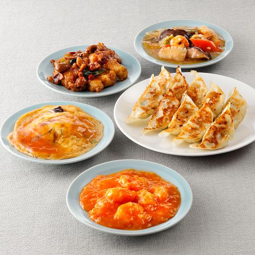 中華惣菜と飲茶セット