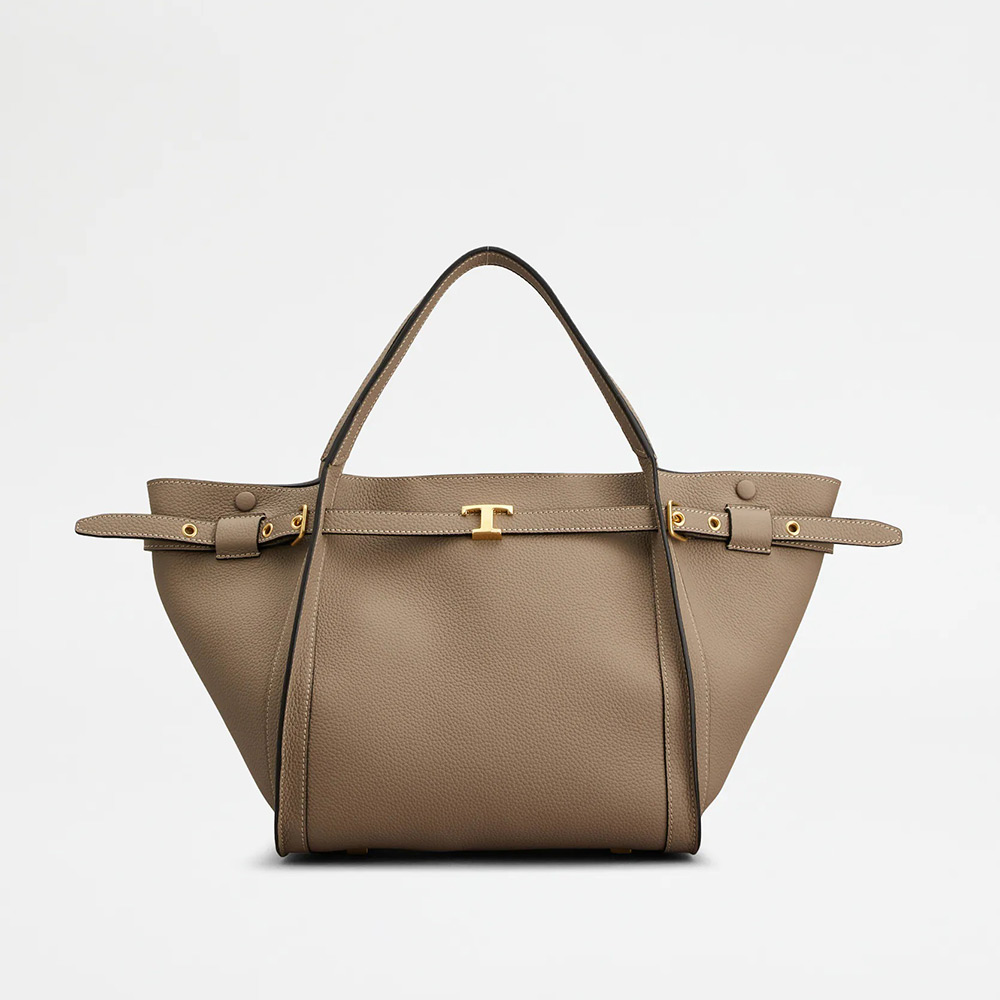 レザー ショッピング バッグ スモール