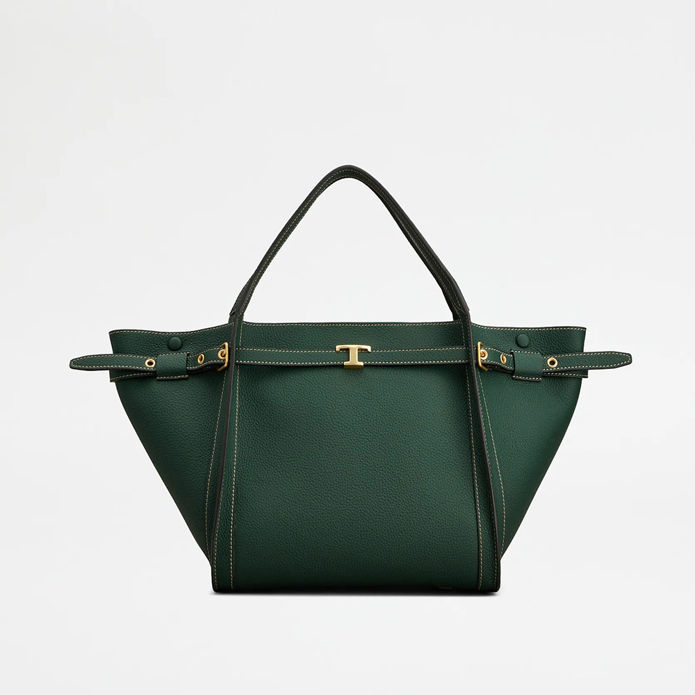 レザー ショッピング バッグ スモール