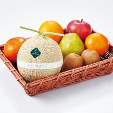 〈日本橋 千疋屋総本店〉季節の果物詰合せ（メロン）【最適な時期に収穫し、順次発送予定】