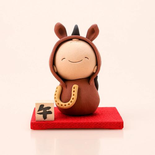 ＜夢わらべっこ陶舎＞着ぐるみ干支「午」