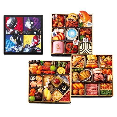 ＜高島屋 家族三世代おせち＞和・洋・中 三段重（W164）＜関西・岡山・鳥取・島根地域お届け＞381640