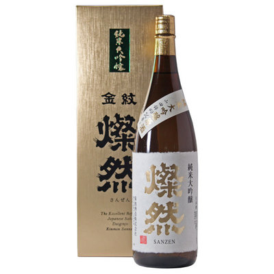 燦然　純米大吟醸原酒　40磨　1.8L