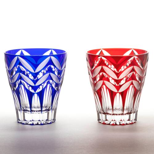 重双葉文様 ミニオールドペア