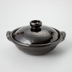 土鍋 鴨釉 尺