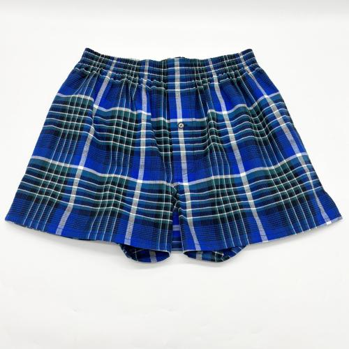 マドラスチェック ストレッチトランクス 前開き M→LL