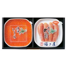 〈博多・福さ屋〉北海道産めんたい・いくら詰合せ
