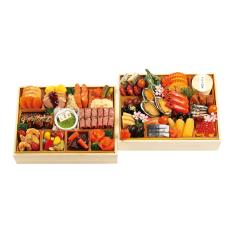 和・洋 二段重（W223）＜関西・岡山・鳥取・島根地域お届け＞382230