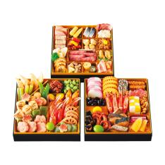 和・肴 三段重（W211）＜関西・岡山・鳥取・島根地域お届け＞382116