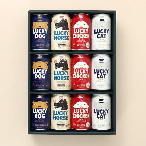LUCKY BREW4種12缶セット（干支缶入り）