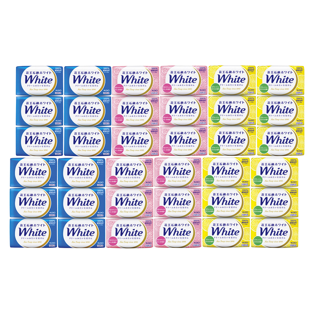 〈花王〉石けんホワイト バスセット
