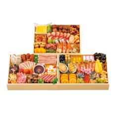 和・洋・中 三段重（W218）＜関西・岡山・鳥取・島根地域お届け＞382183