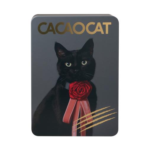 【バレンタインデー】CACAOCAT缶 14個入 NOIR