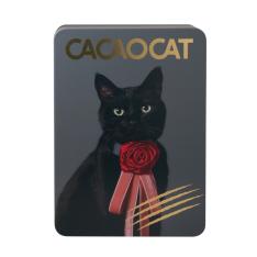 【バレンタインデー】CACAOCAT缶 14個入 NOIR