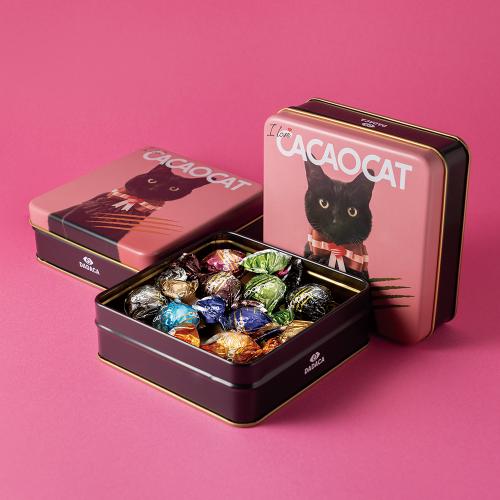 【バレンタインデー】I love CACAOCAT缶 8個入