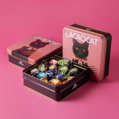 【バレンタインデー】I love CACAOCAT缶 8個入