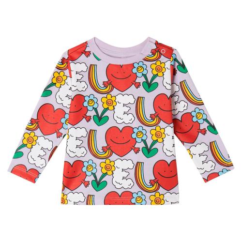 アースフレンズ グラフィック ロングスリーブ Tシャツ 24months→36months