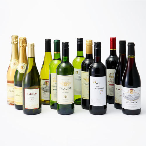 バラエティワイン12本セット