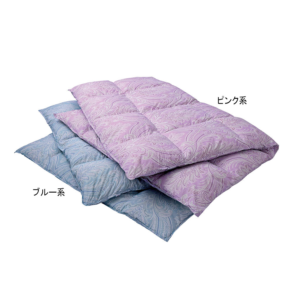 ◆ホワイトグースダウン90%入 羽毛掛ふとん