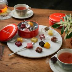 キャラメル缶（オレンジ）12個入り