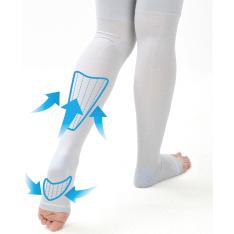 ＜シェール・ソワ＞内側シルク混ふくらはぎサポート ロング