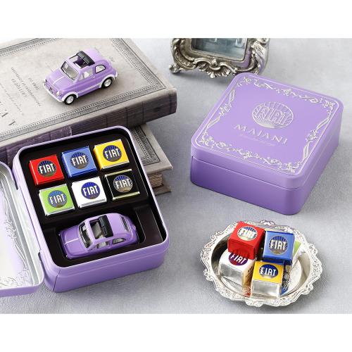 【バレンタインデー】Majani チョコレート Fiatミニカーセット ビオレ