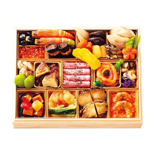 <高島屋 特選少人数おせち>和・洋・中 一段(W270)<関西・岡山・鳥取・島根地域お届け>382701