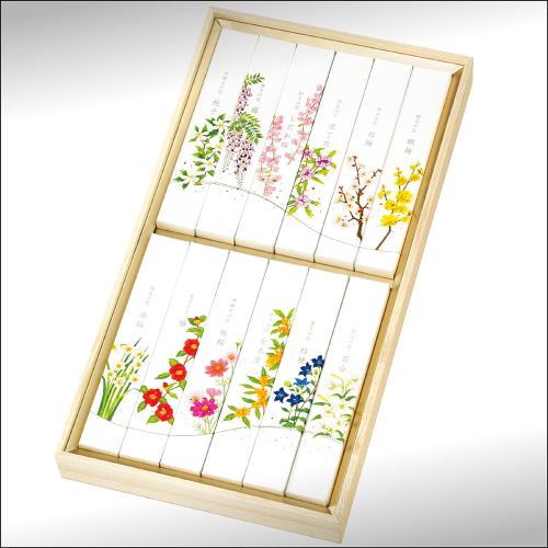 名香 月の花 桐箱12種入り