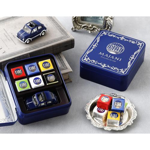 【バレンタインデー】Majani チョコレートFiat ミニカーセット　マーレ