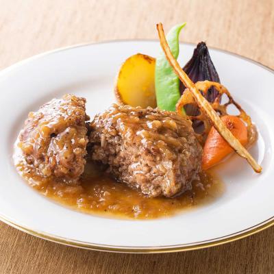 黒毛和牛ハンバーグステーキ(和風玉ねぎソース)6個入