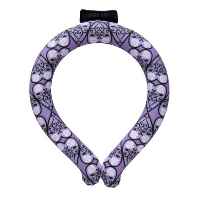 【母の日】ネックリング（ハート＆ローズ） S→M