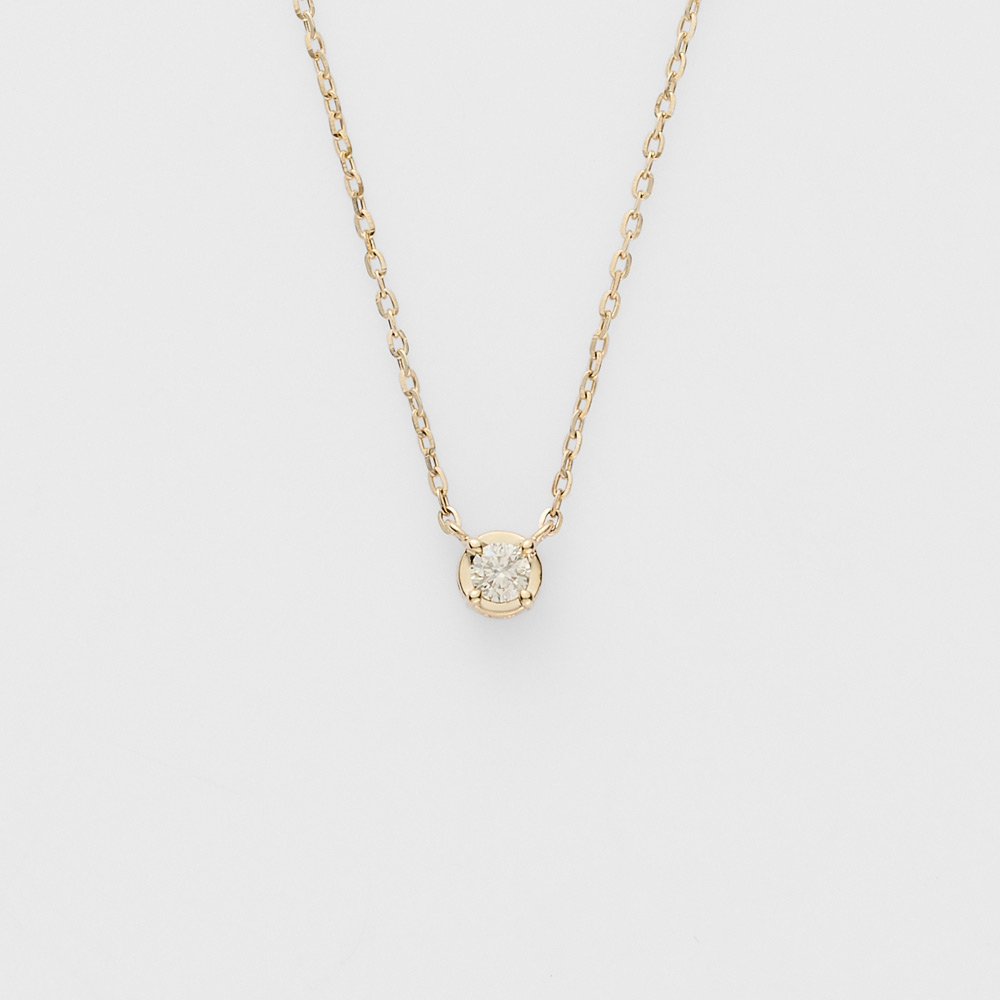 K10ダイヤモンドネックレス