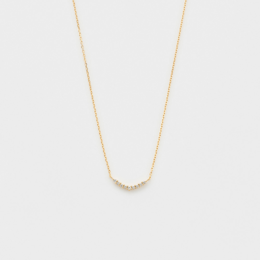 K18ダイヤモンドネックレス