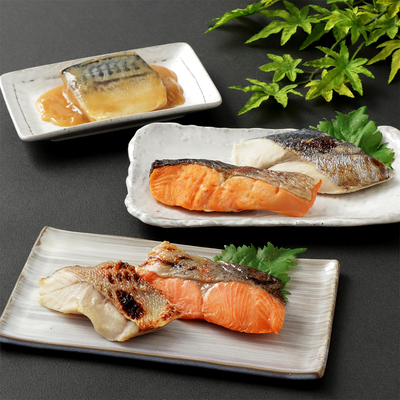 レンジで簡単！焼魚・煮魚料理詰合せ