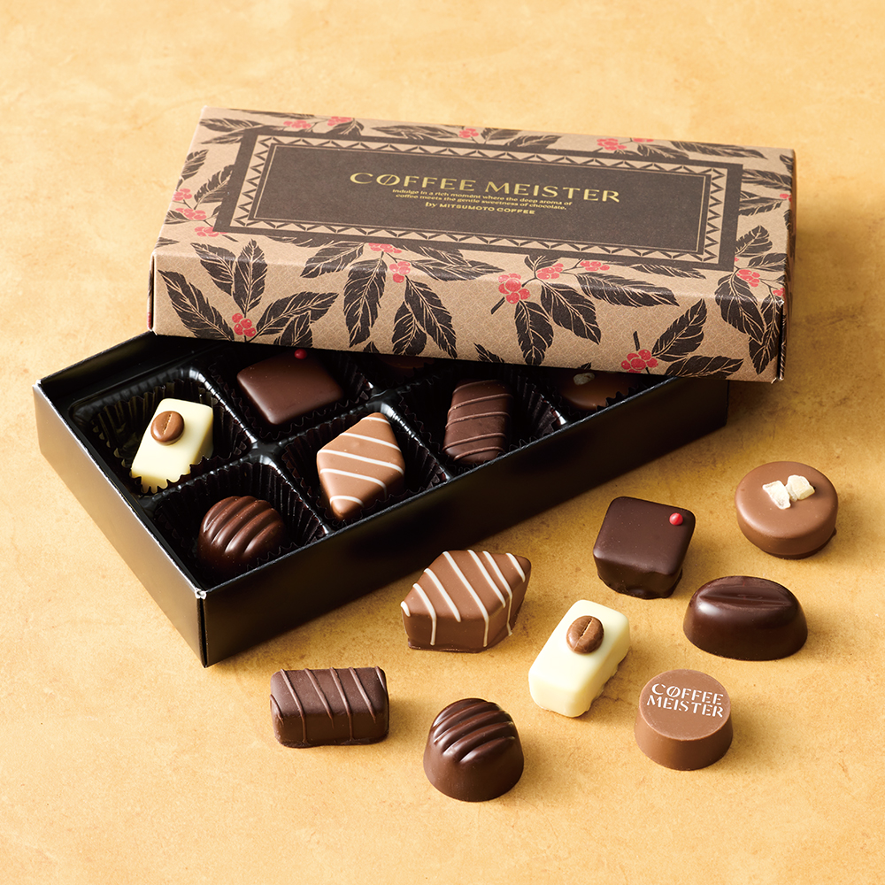 【バレンタインデー】＜COFFEE MEISTER by MITSUMOTO COFFEE＞ブレンドショコラ8コ