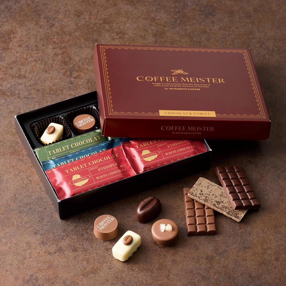 【バレンタインデー】＜COFFEE MEISTER by MITSUMOTO COFFEE＞ブレンドショコラ＆タブレット