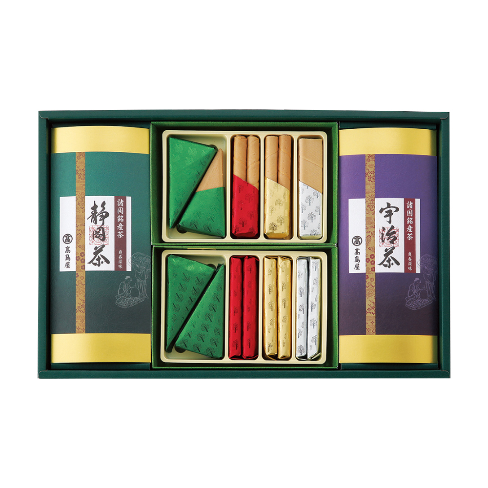 〈高島屋／本高砂屋〉諸国銘産茶・エコルセ詰合せ