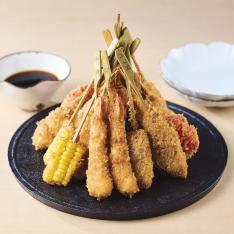 〈大阪・串重〉人気の串揚げ10種30本セット